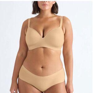 Knix Wingwoman Contour Bra Warm Sand 6++